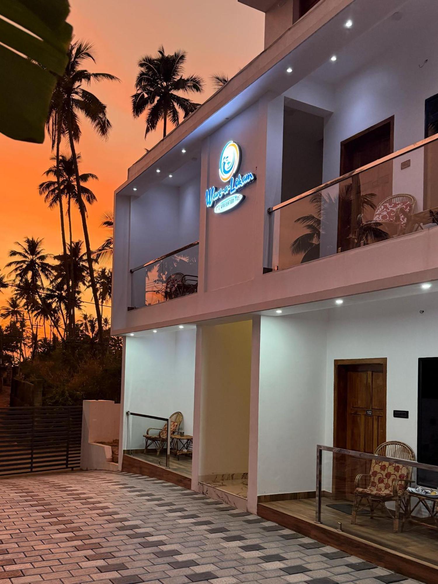 Wavealokam Beach Retreat วาร์คาลา ภายนอก รูปภาพ